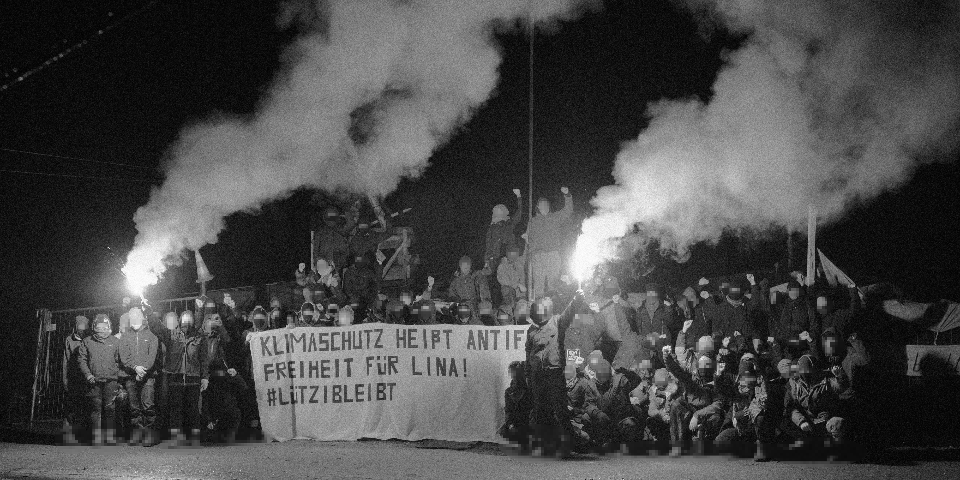 Read more about the article #Lützibleibt: Klimaschutz heißt Antifa! Freiheit für Lina!