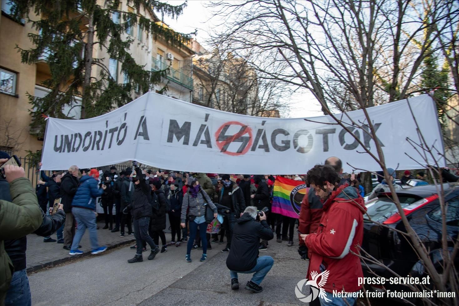 Mehr über den Artikel erfahren In Solidarity with the arrested antifascists in Hungary